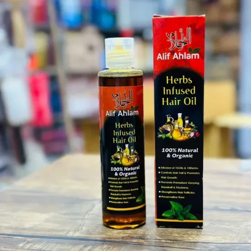 Alif Ahlam Herbs Infused Hair Oil - Product Image